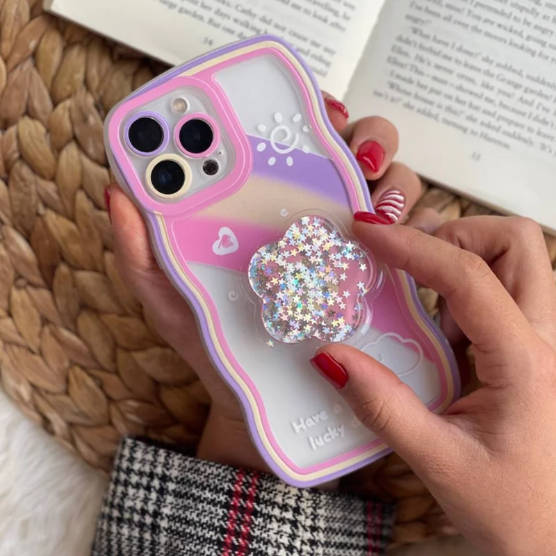 قاب رنگین کمانی + پاپ سوکت آکواریومی