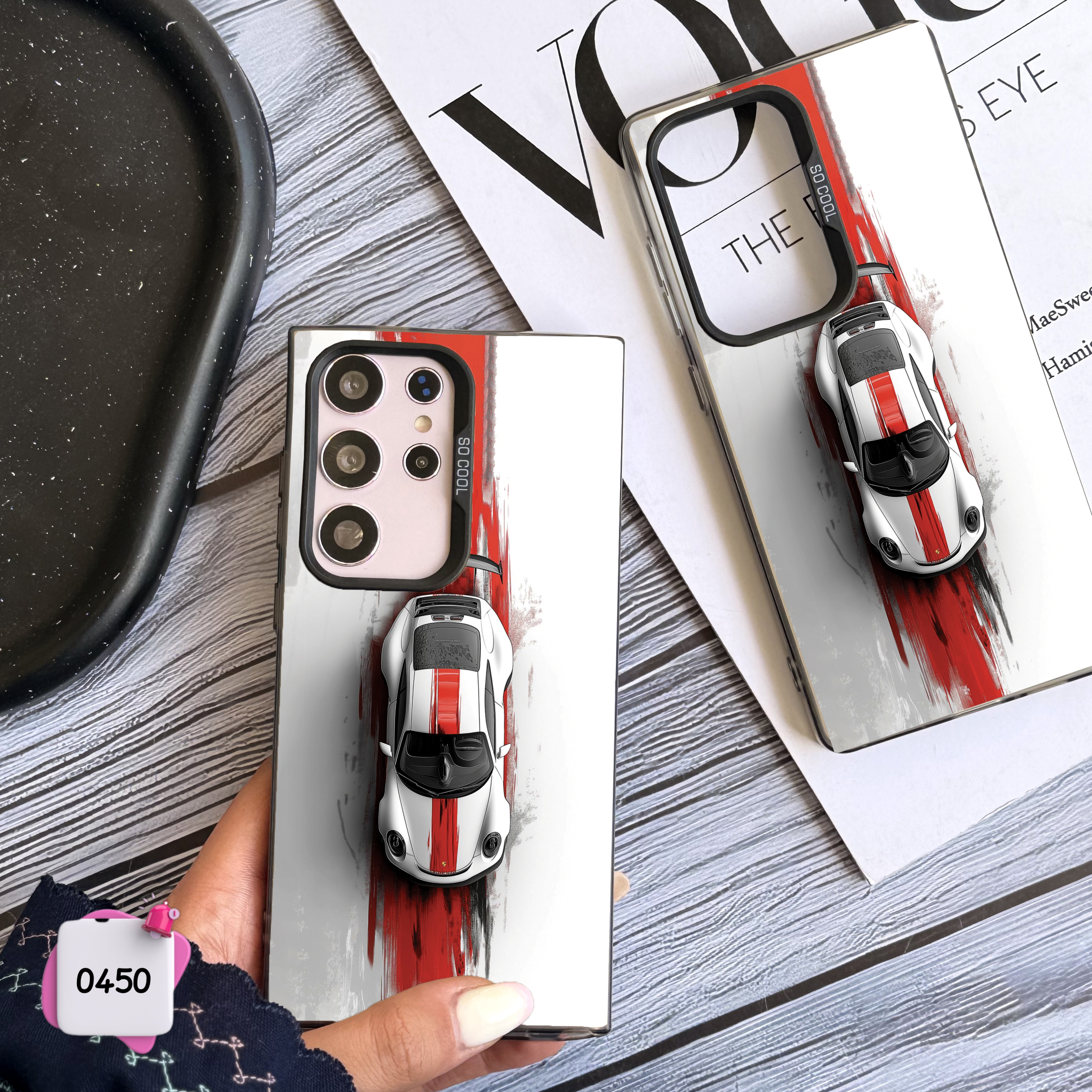 قاب گوشی سفارشی ماشین Redline سوکول Socool کد 0450 / آیفون سامسونگ شیائومی