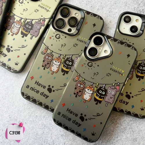 قاب گوشی گربه رختی سوکول SoCool کد C3138 / ایفون سامسونگ شیائومی