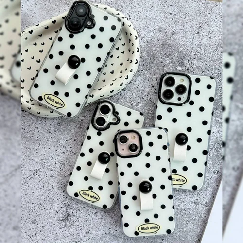 قاب گوشی بلک اند وایت دات Black & White DOT / آیفون