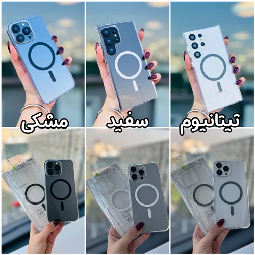 قاب گوشی مگ سیف شفاف C3112 / آیفون سامسونگ