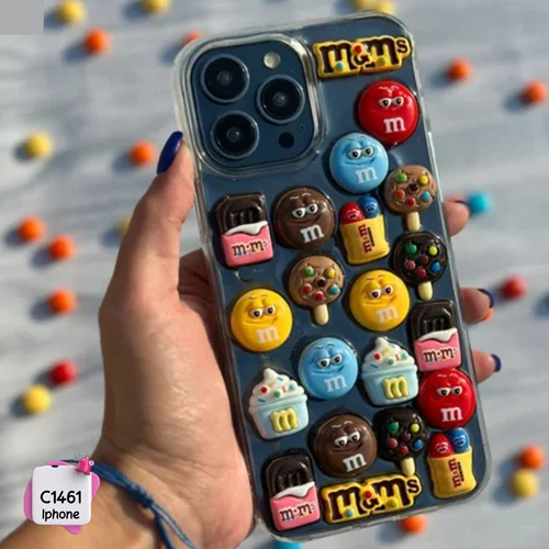قاب گوشی شفاف اسمارتیس M&M / آیفون