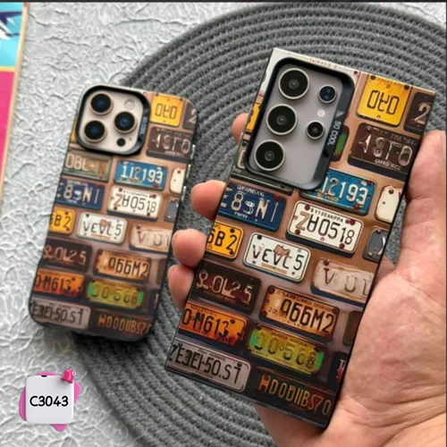 قاب گوشی پلاک ماشین سوکول SoCool کد C3043 /آیفون سامسونگ