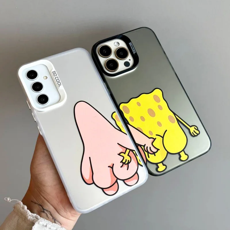 قاب پاتریک و باب اسفنجی socool /آیفون سامسونگ شیائومی