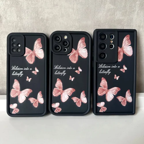 قاب تخفیفی باغ پروانه صورتی